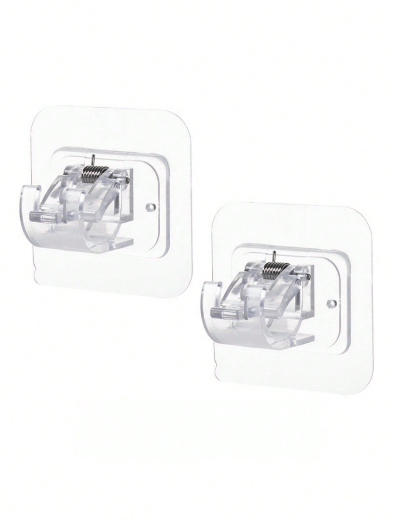 

2/4 шт. Кронштейны для карниза без сверления - Легко вешайте шторы без повреждений! S