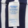 JOHN SMEDLEY Excellent condition Sea Island cotton stripe knit top, men's, navy and white, size M tops M Navy / WhiteUsed