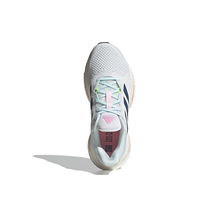Adidas Comfortable Fabric Non-Slip Wear-Resistant Breathable Low-Top Casual Running Shoes Women Sneakers White Blue GX6719