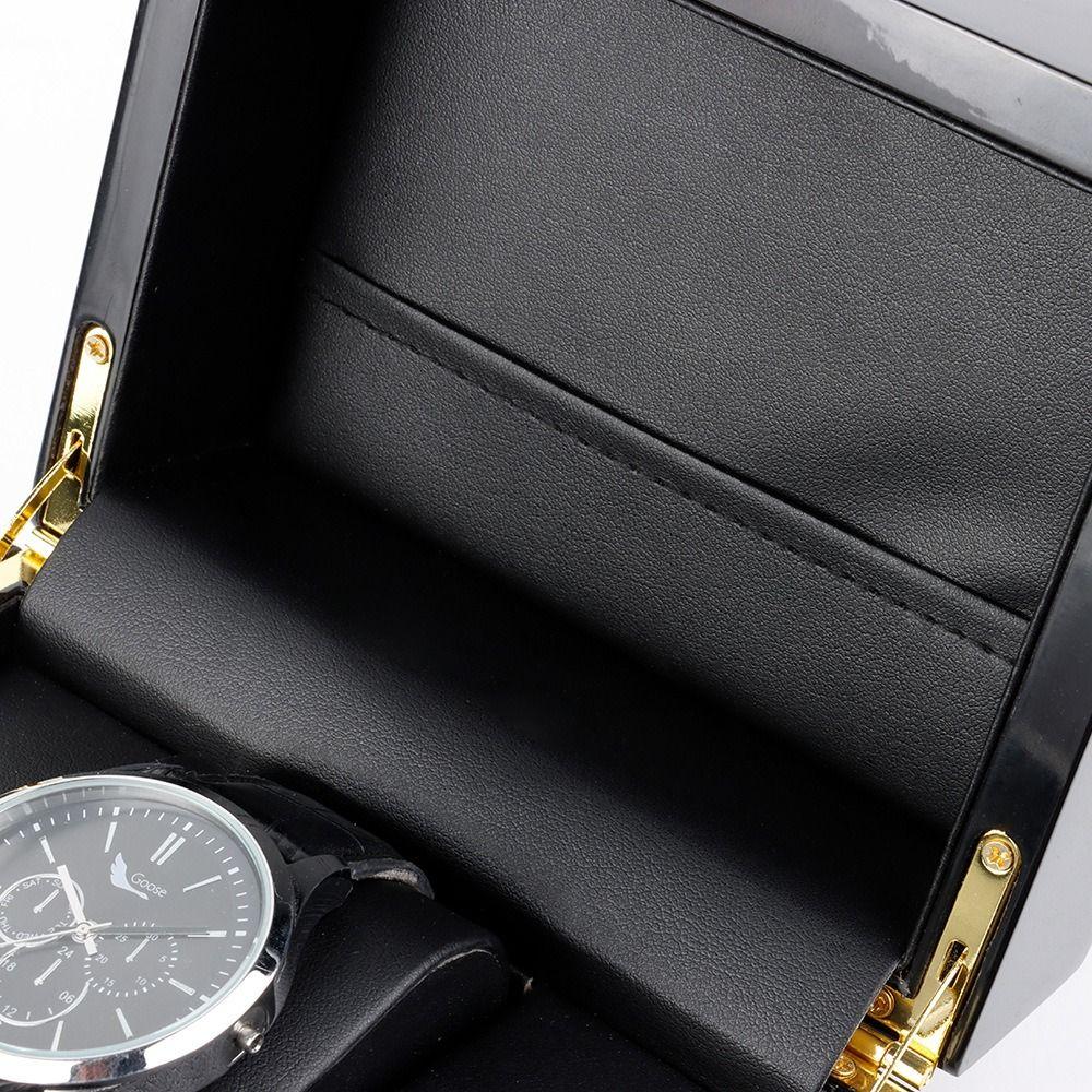PU Watch Gift Box Right Angle Pocket Watch Case Simplicity Wristwatch Display Box