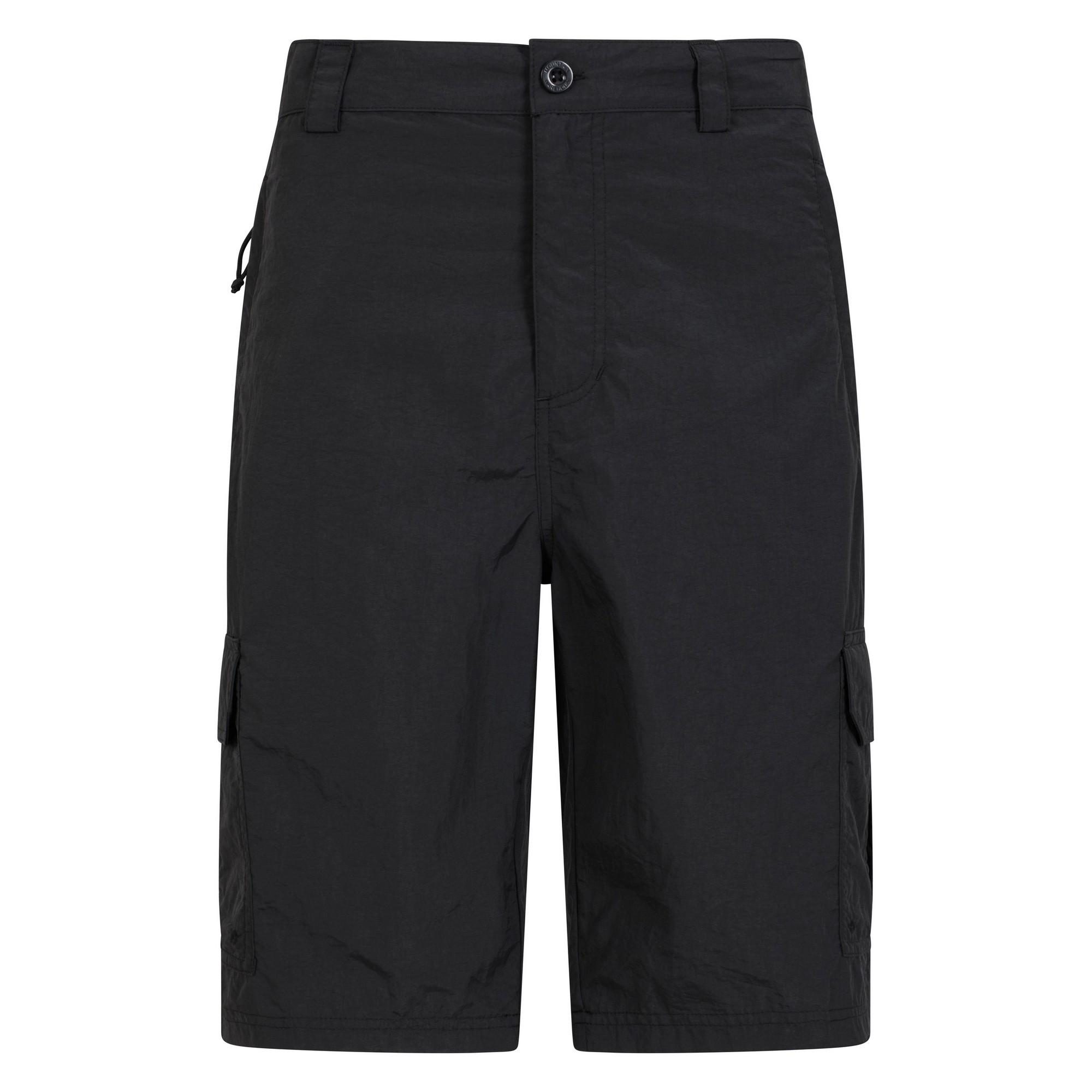 Pantalones cortos cargo Explore para hombre de Mountain Warehouse 30R negro
