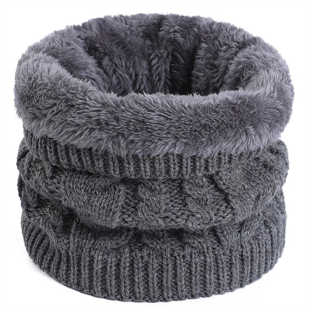Soft Knitted Sport Scarf Thick Cold-proof Collar Versatile Mask  for Skating Running