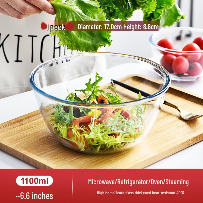 Qianxing High-Temperature Glass Bowl Set