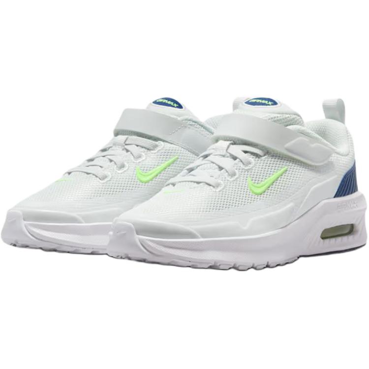 Nike Air Max Bia Comfortable Fit Breathable Support Low Top Running Shoes Kids sneakers Light-Gray White Green II9945-104