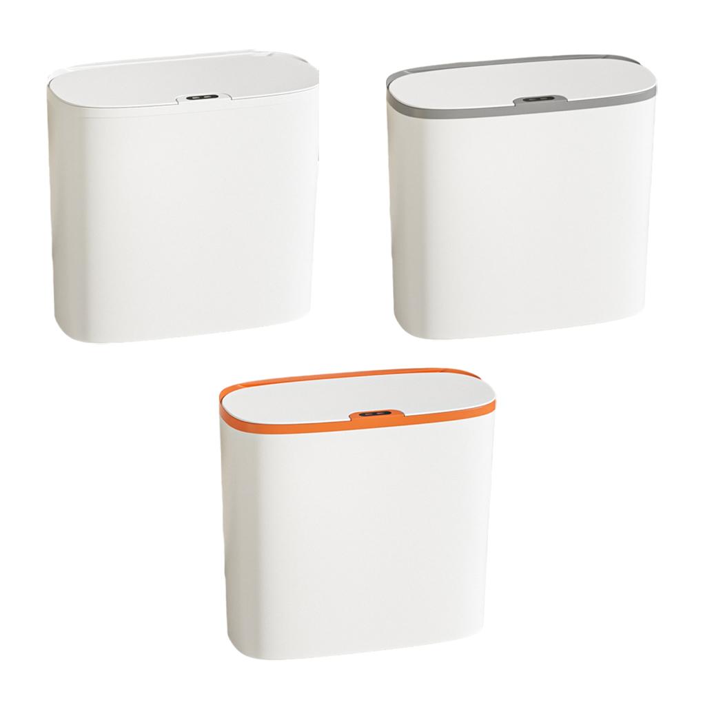 Waterproof Sensor Automatic Bathroom Trash Can Convenient And Eco-friendly Solution Slim Garbage Can
