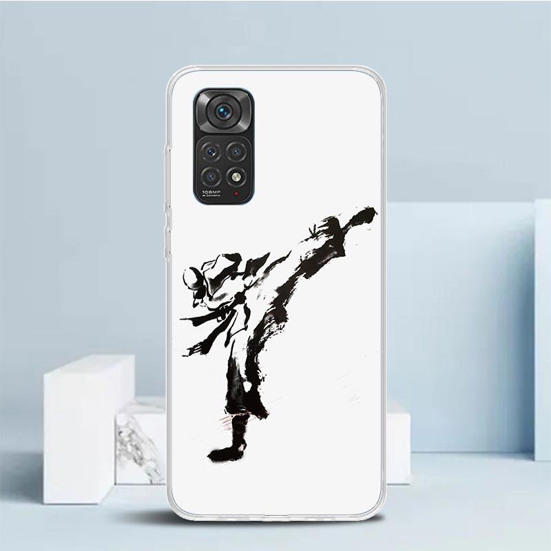Oyama Kyokushin Karate Phone Case For Xiaomi Redmi Note 15 14 14S 13 12S 12 Pro Plus 11S 11 11T 11E 10S 10 + Soft TPU Back Cover