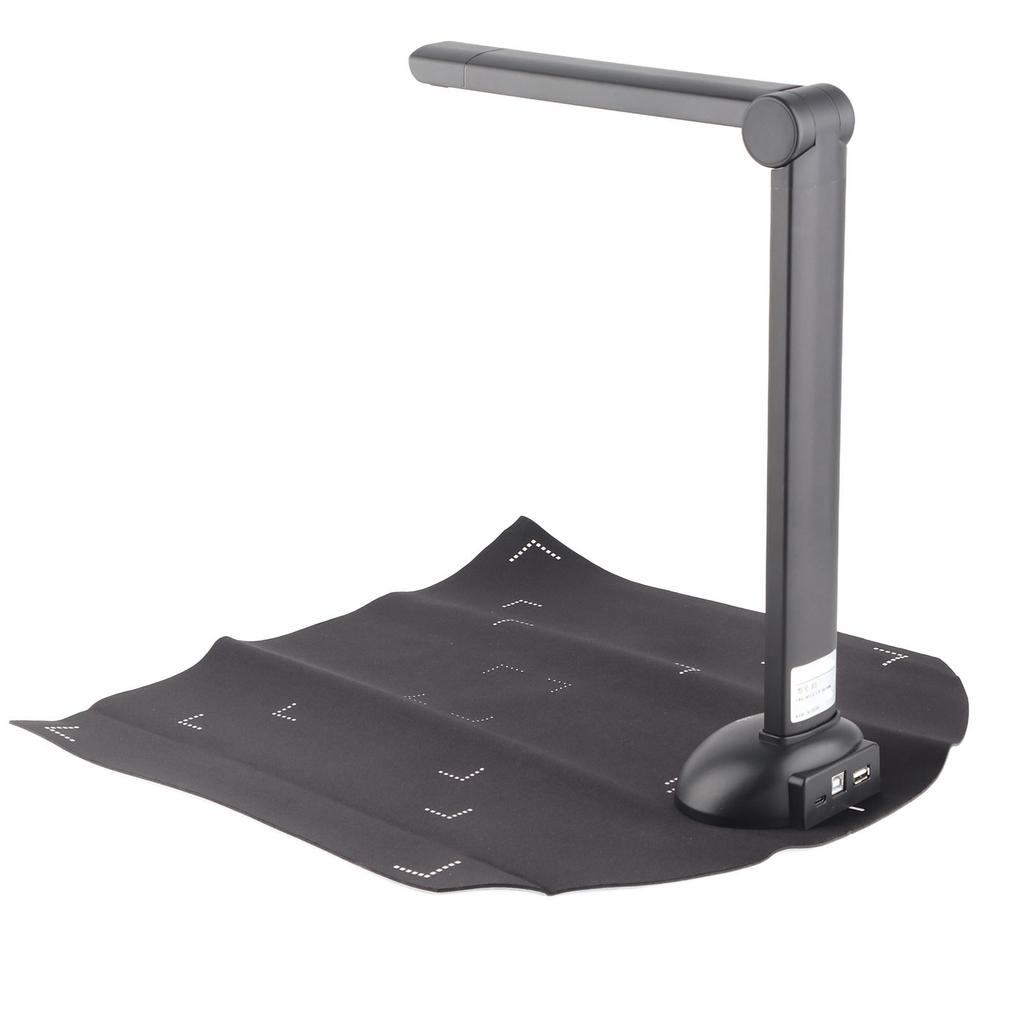 Book Scanner Camera 10MP Multi Language OCR Real Time Projection A3 A4 Foldable Portable USB Document Camera Scanner
