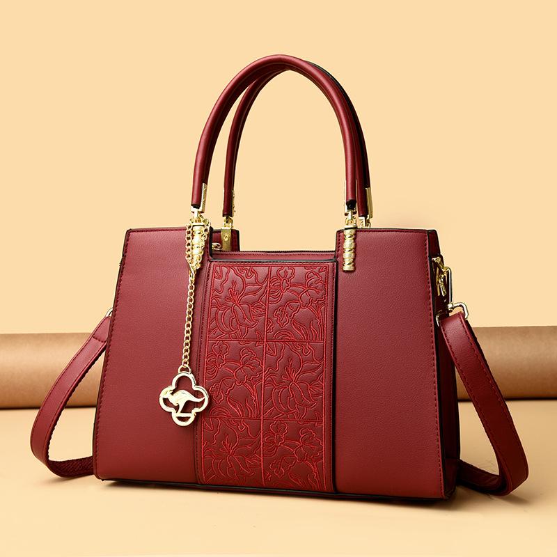 Handtasche, Damentasche Tasche im chinesischen Stil Tasche für Damen mittleren Alters