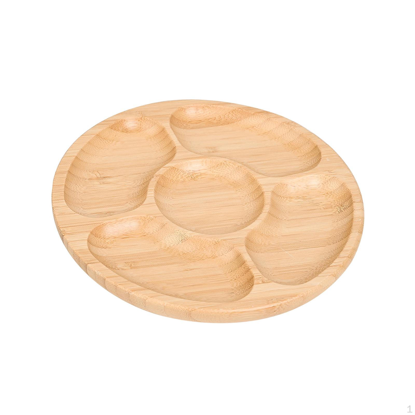 Elegant Wooden Serving Tray for Family Dinners and Parties 20x20cm