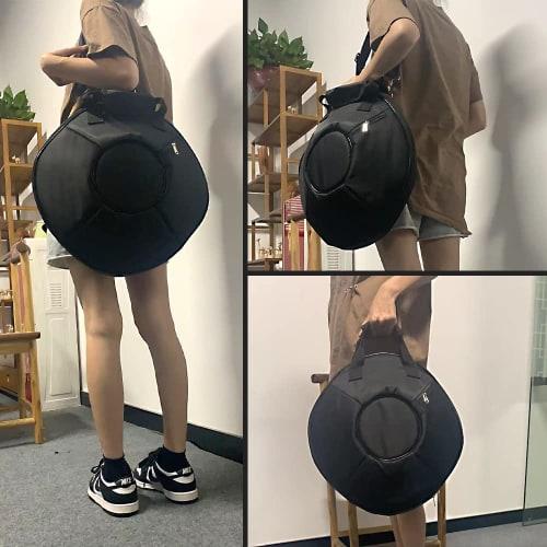 XIAOSHI Slit Drum, 15-Note, 14-Inch, C Major, with Japanese Sheet Music, Tongue Drum, Available In 10 Colors, Carbon Steel, Ideal for Yoga, Meditation