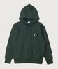 Reverse Weave Blu-Tack C Logo Oversized Fleece-Lined Hoodie Dark Green