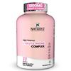 NATURYZ Hochdosiertes L-Glutathion 1000 mg pro Portion Glow-Nahrungsergänzungsmittel für Frauen & Männer | Höchste 11 Nährstoffe | Hautpeptid-Komplex zur Depigmentierung
