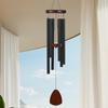 37-inch Retro Six-tube Aluminum Wind Chime Pendant - Home Decor Three-color Wall Hanging Ornament
