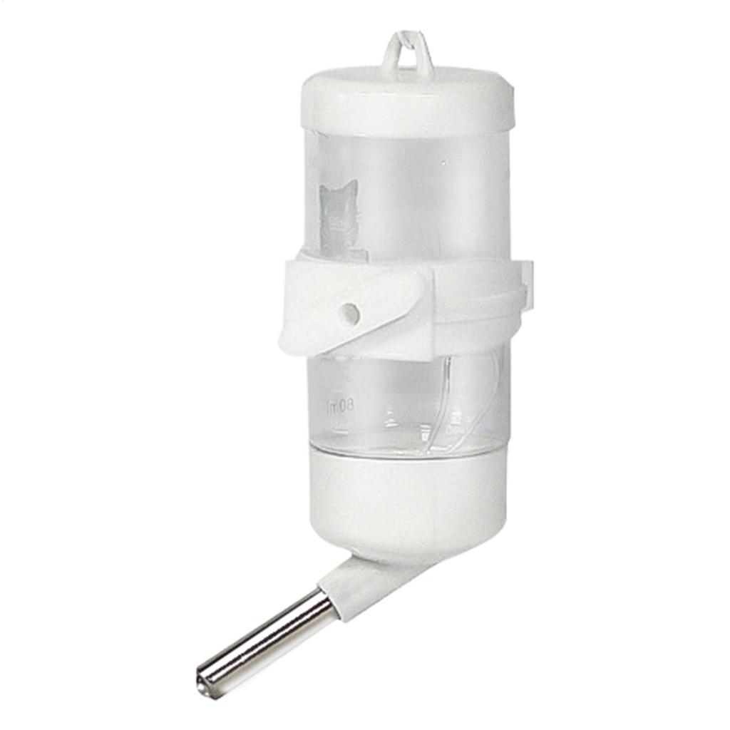 Plastic Hamster Drinking Bottle Hamster Cage 80ml Water Bottle Dispenser For Bunny Guinea Pig Squirrel Bunnies Small Pet Feeder