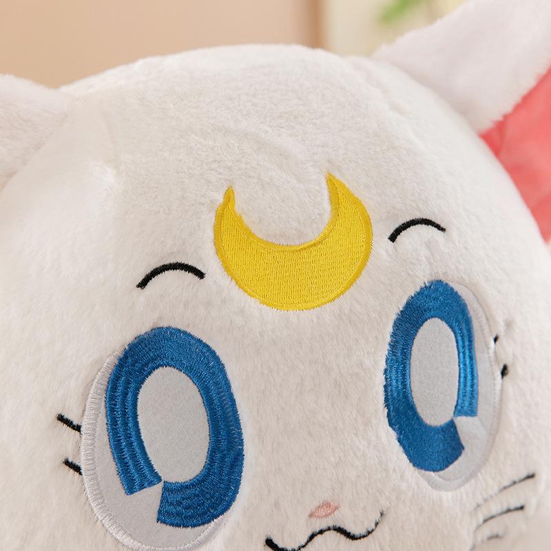 Bambola di peluche gatto luna ragazza all'ingrosso bambola macchina boutique regalo ciondolo gioiello videogioco città bambola creativa