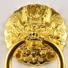 Antique Lion Head Handle Zinc Alloy Small Size Chinese Style Drawer Pull Handle