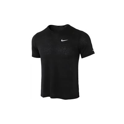 Dri-Fit Miler Running Short Sleeve T-Shirt Men Tops Black CU5993-010