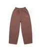 PHERMENON Pigment Oversized Wide String Jogger Pants - Mocha Brown