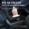 1Pcs Car Tissue Box Holder Armrest Box Storage Case Car Accessories For BMW Mini Cooper F54 F55 F56 R56 R60 SONE Roadster Clubman Coupe