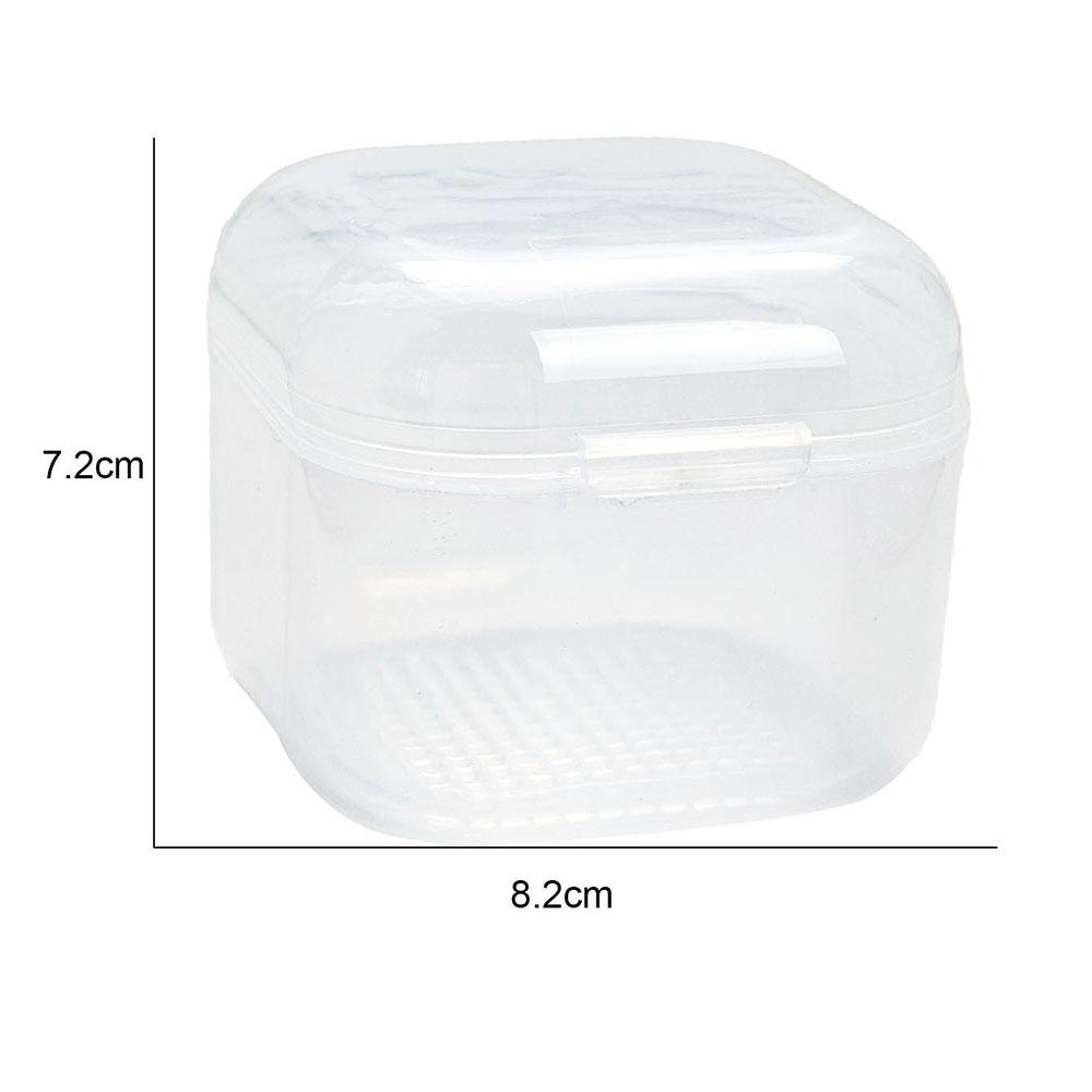 Nail Drill Bits Cleaning Box Disinfection Container Manicure Sterilization Trays Salon Supplies Sterilizer Cup With Drain Basket