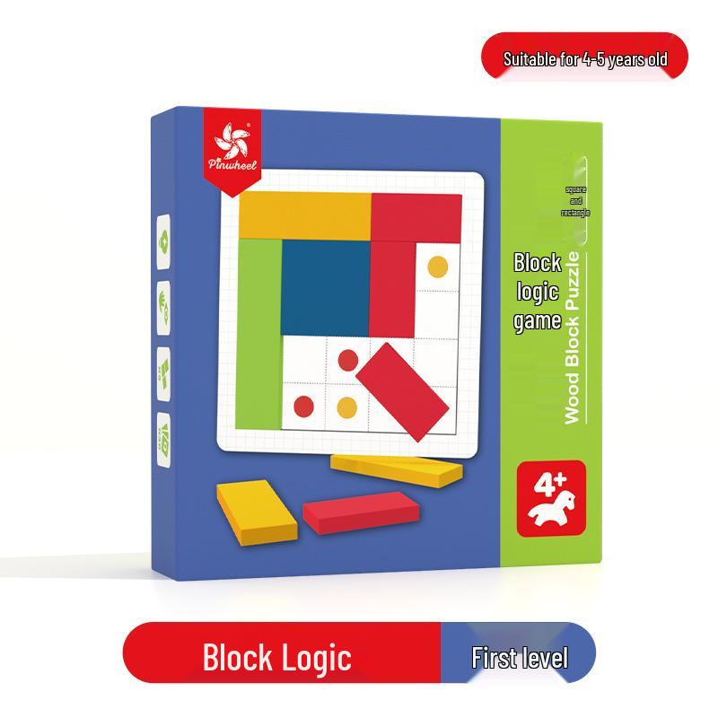 

Блоки-головоломка «Вертушка»: Детская развивающая игра для тренировки мозга