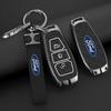 Car Sticker Hot For Ford Car Smart Remote Key Case Cover Shell Holder for Ford Focus 3 4 ST Fiesta Fusion Kuga Ecosport C-Max S-