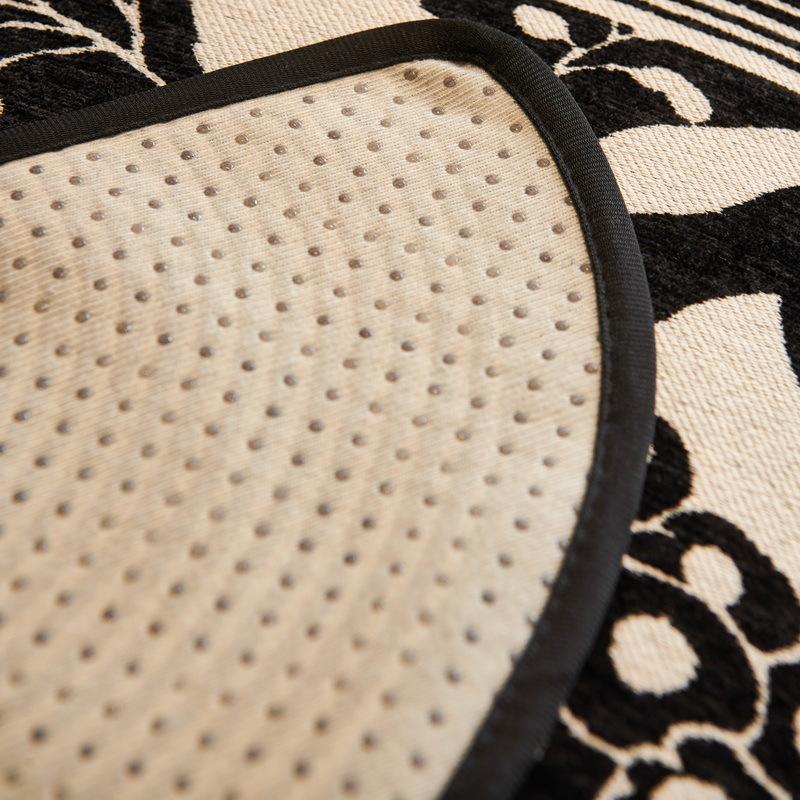 Special-Shaped Chenille Sofa Cushion Universal Anti-Skid In All Seasons  New Irregular Anti-Skid Straight Row One-Piece Seat Cushion