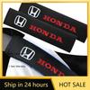 For Honda Car Shoulder Strap Pad Cover Car Belt Protector Seatbelt Cover For Honda Civic Mugen Accord Odyssey JAZZ CRV Fit Hrv J
