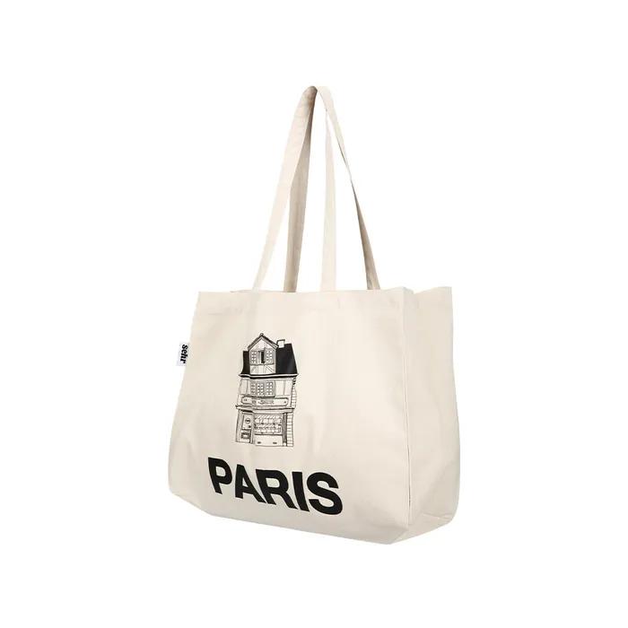 Light Twill Big Bag (Paris-Ivory)