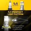 AUXITO 9008 H13 LED Headlight Bulbs Kit High Low Beam Super Bright Canbus 6500K