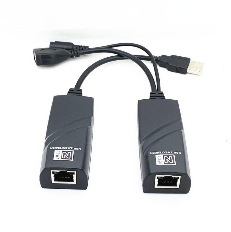 

100m USB to RJ45 Network Cable Extender with Power Supply Bagged