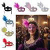 Fashion Lace Eye Mask Feather Lightweight Ladies Half Face Cover Masquerade Ball Mask Cosplay Masquerade