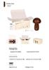 Dimmable Wooden Mushroom Night Light - USB Rechargeable Bedside Lamp with Eye Protection