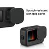 PULUZ pro GoPro HERO12 Black /11 Black /10 Black /9 Black Silikonový ochranný kryt pouzdra s popruhem na zápěstí a krytem objektivu