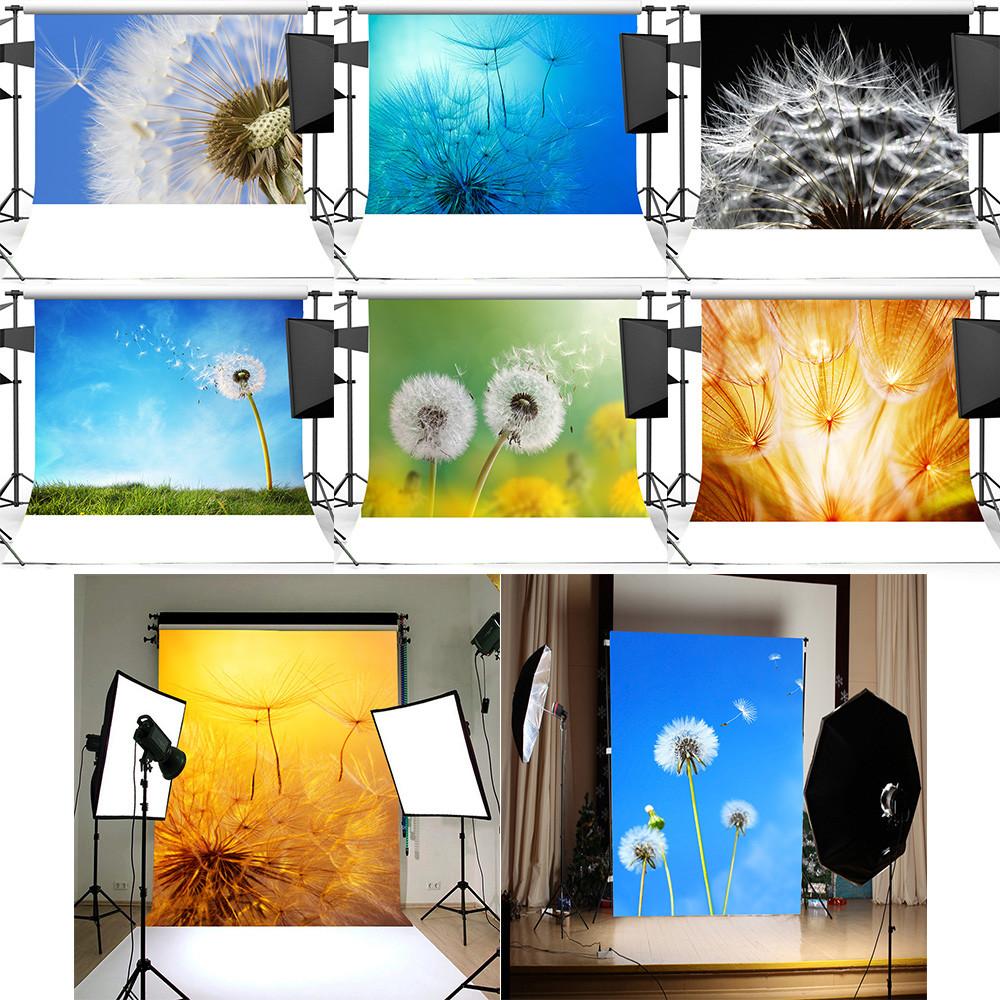 Romantic Dandelion Background Tapestry for Events,Party Banner,Home Decor,Weddings,Photo Booths