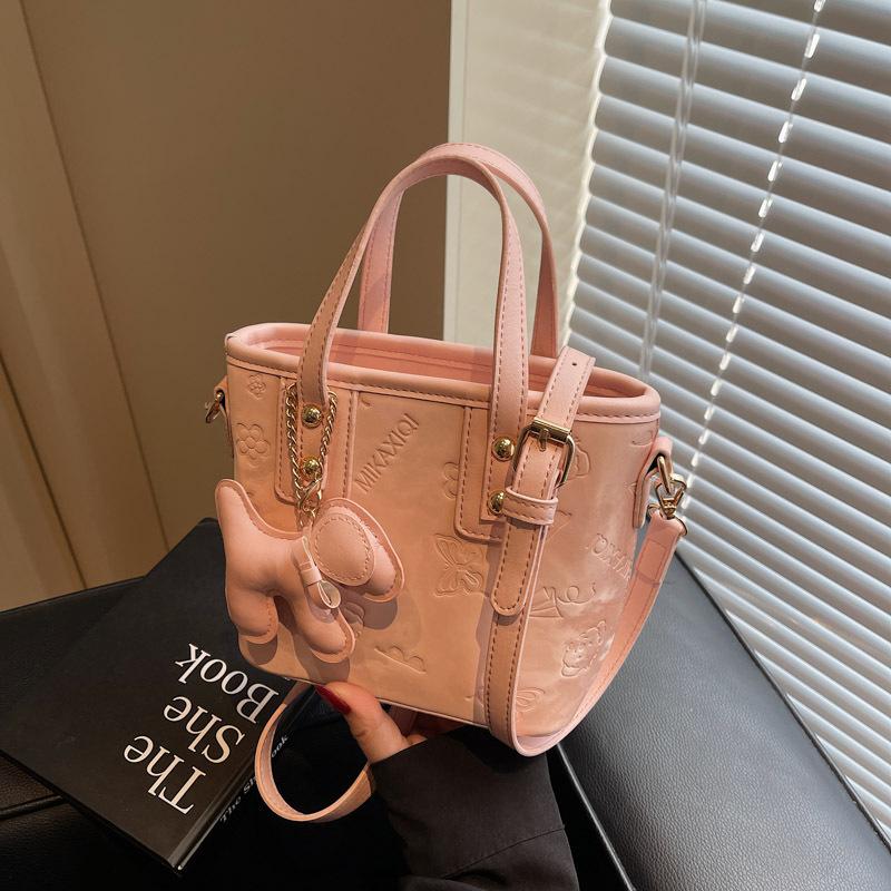 Small Bag Women's New Versatile Shoulder Messenger Bag Fashionable Portable Bucket Bag