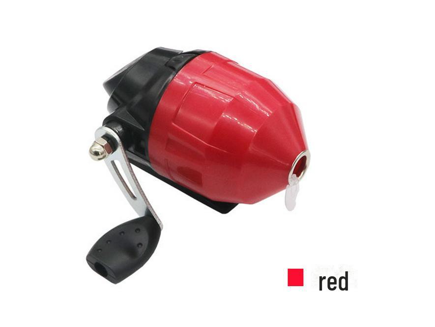 

Закрытая сферическая рыболовная катушка Weihai со встроенной леской красный