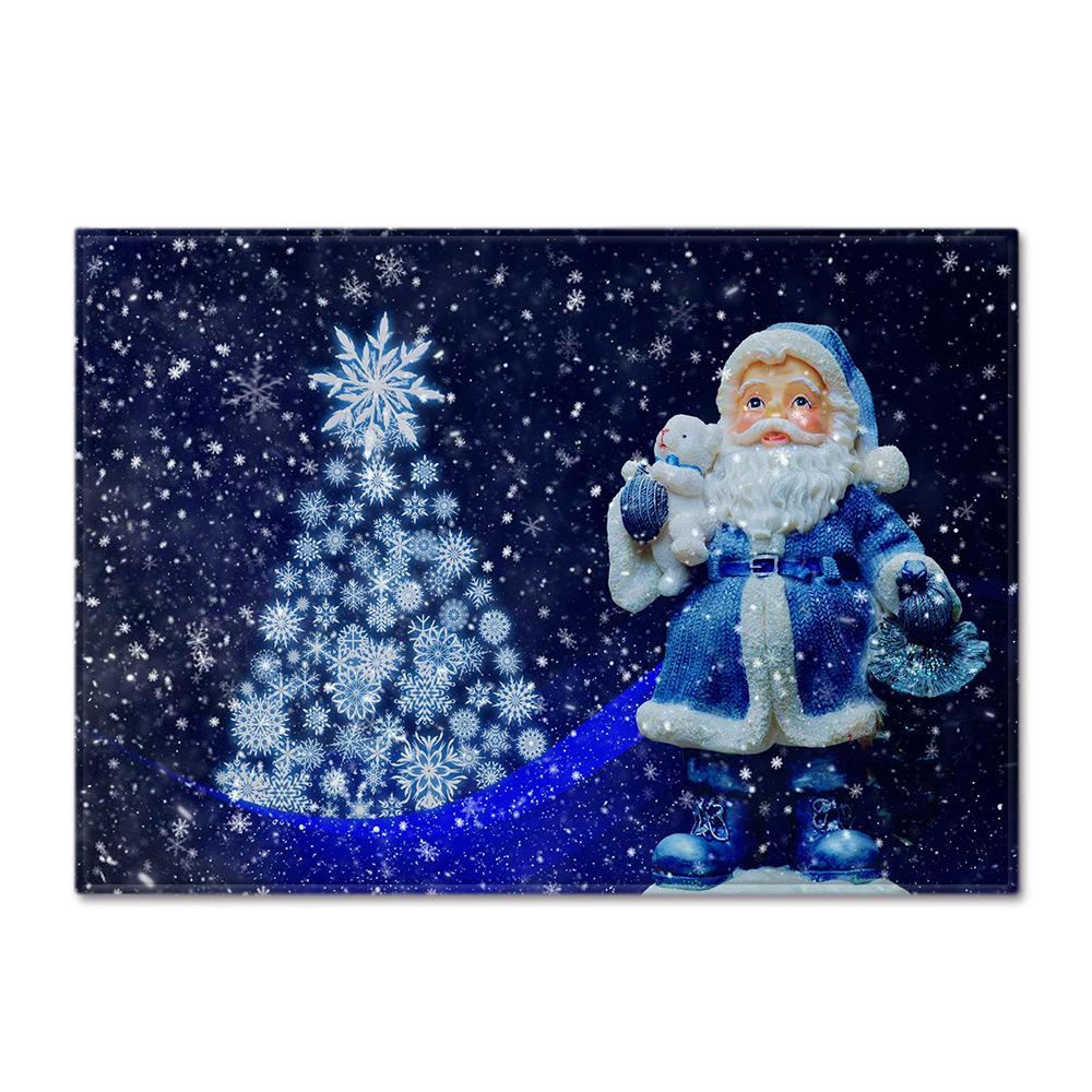 Christmas Living Room Floor Mat Bedroom Dining Room Carpet Carpet Doormat