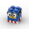 Building Block Compatibility, American Team Minions, Puzzle Assembly And Decoration Are Funny, Model Gift Set American Team