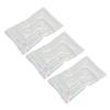 Gel Bead Ice Packs Reusable Reduce Soreness Decompression Hot Compress Gel Bead Packs for Swelling Sports Injuries White