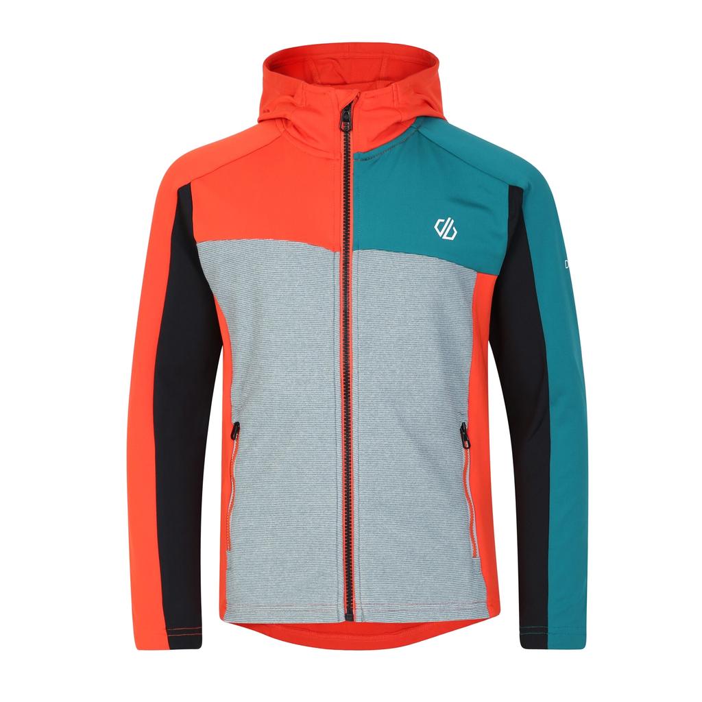 Dziecięca/Dziecięca Rozwijająca się Warstwa Środkowa z Kapturem z Elastycznego Materiału