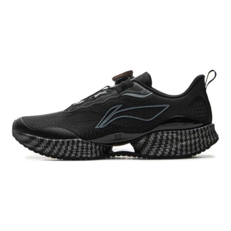 Детские легкие кроссовки для бега Li Ning Мужские кроссовки Черные YKFV020-5 41