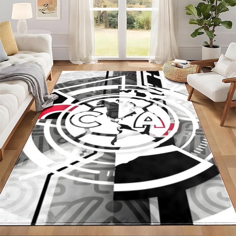 Club America Carpet Door Mat for Living Room or Bedroom Protective Mat Under Chair Office Decoration Christmas Gift Birthday Present