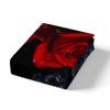 Rose Puppy Three-Piece Quilt Cover 3D Digital Printing Bedding Set Bed Cover