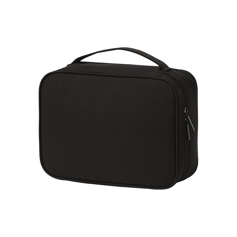 T400 Large Capacity Makeup Bag With Multiple Compartments For Travel And Cosmetic Storage