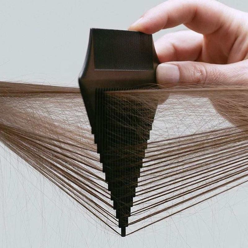 Farbe Doppelseitiger Strähnenkamm Friseurbedarf Styling Haarfärbekamm Spitzkamm Dreieckige Bürste Dichte Zähne Haarzubehör