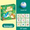 Animal Match Concentration Cards – Educational Board Game for Toddlers & Parents