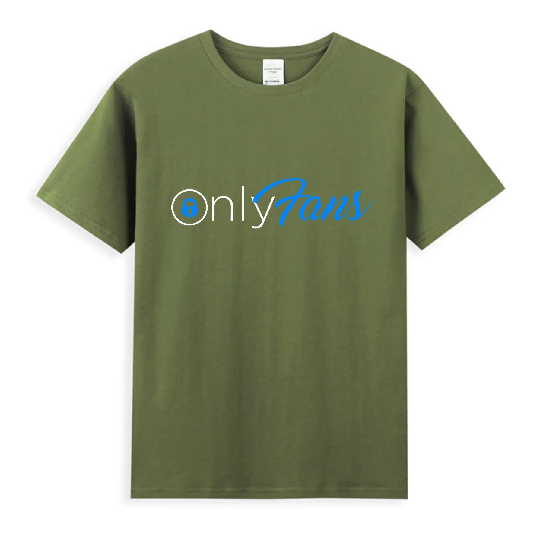 

2024 men T shirt casual OnlyFans logo Tshirt graphic oversized sports tops breathable comfortable streetwear S3XL cool tee 4XL