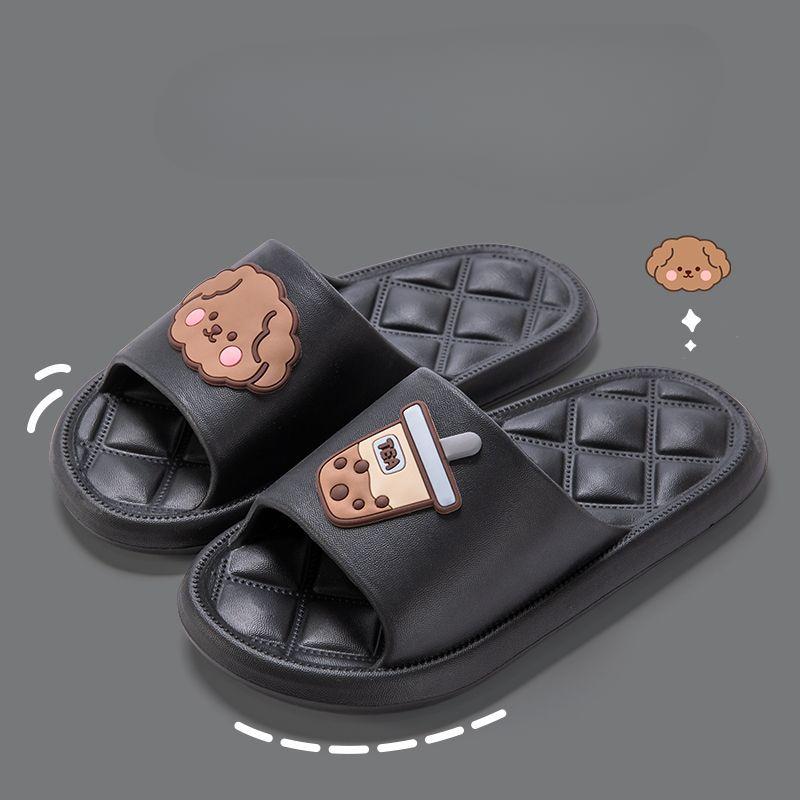 Men's Summer Non-Slip Thick Bottom for Outdoors Home Bathroom Couple Trend Slippers