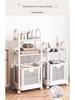 Dirty Clothes Laundry Hamper for Bathroom and Toilet Storage